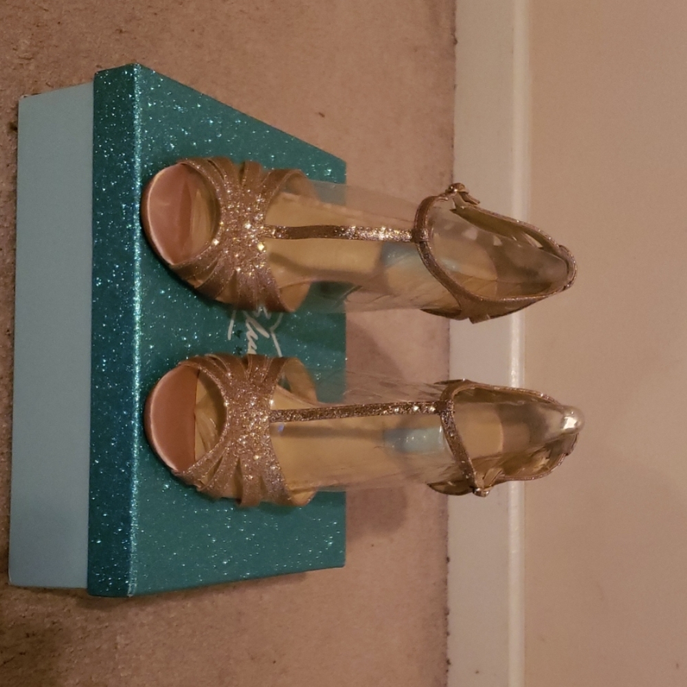 COPY - Rose Gold Betsy Johnson Heels